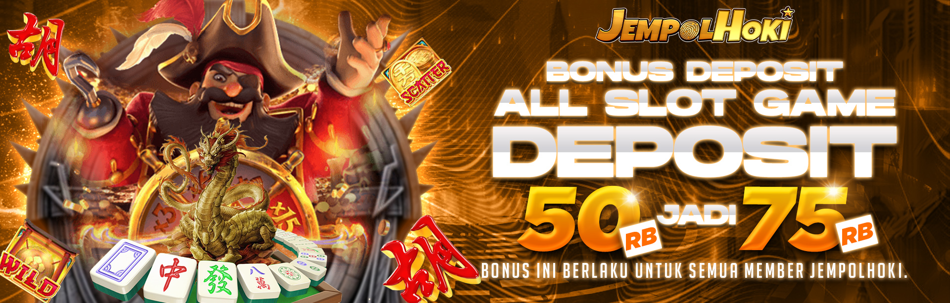 BONUS DEPOSIT 50%