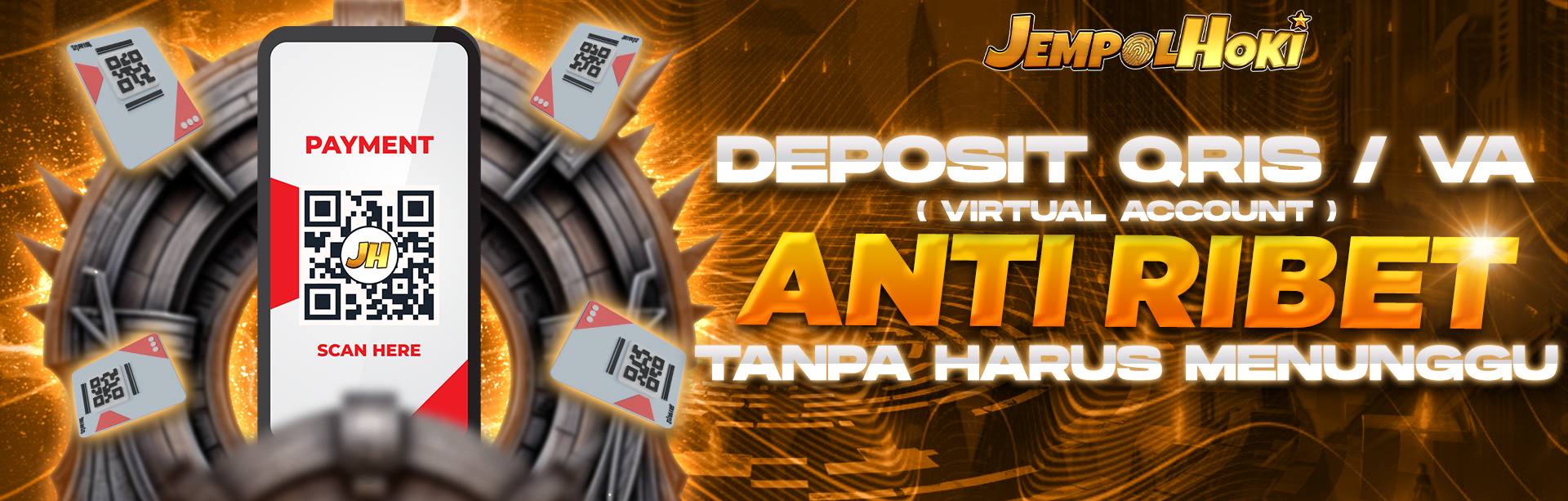 DEPOSIT VIA QRIS