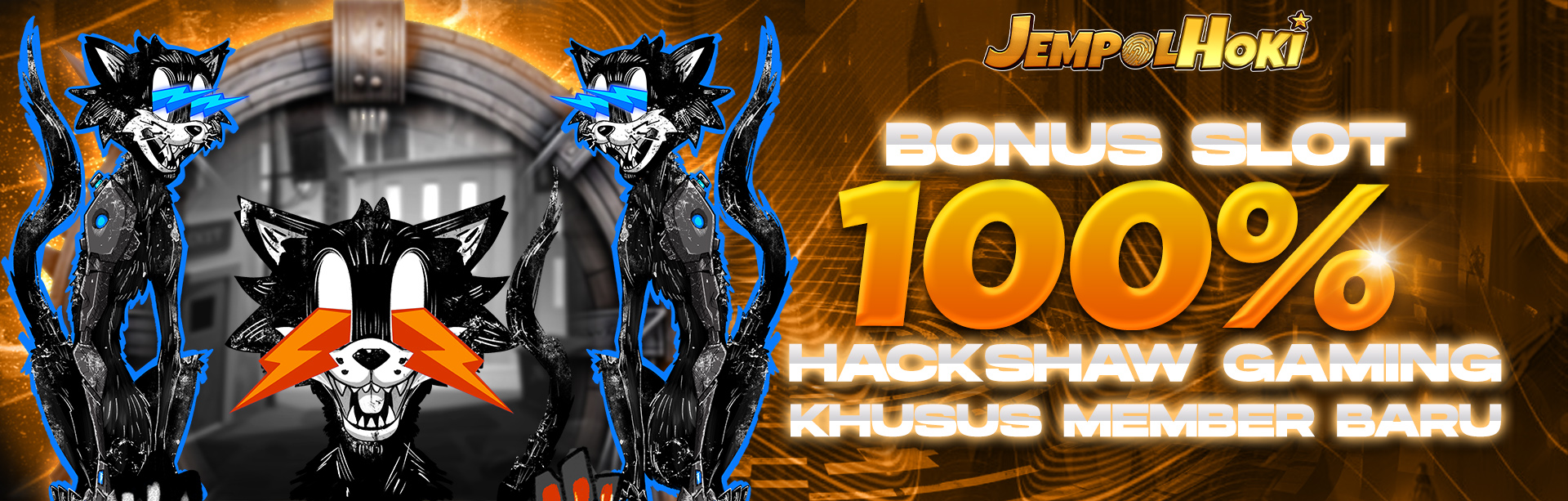 Bonus 100% KHUSUS SLOT HACKSHAW GAMING