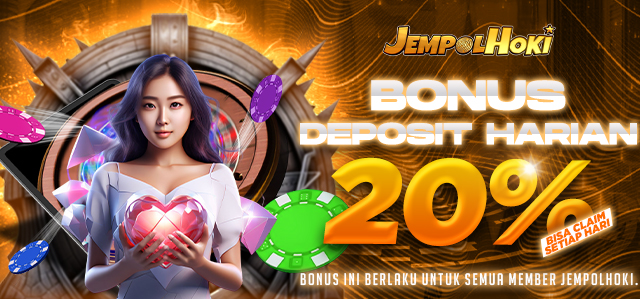 BONUS SLOT 20% SETIAP HARI !